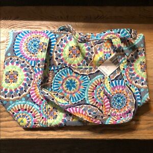 Vera Bradley Colorful Patterned Tote Bag